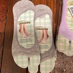 Toeless No Show Sock Liners